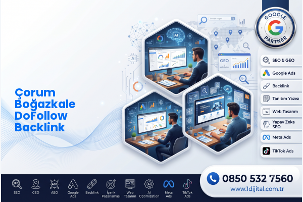 Çorum Boğazkale DoFollow Backlink — Dijital1 dijital pazarlama hizmeti görseli