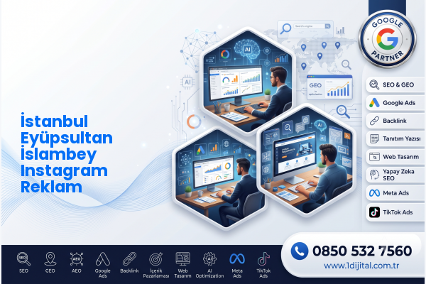 İstanbul Eyüpsultan İslambey Instagram Reklam — Dijital1 dijital pazarlama hizmeti görseli
