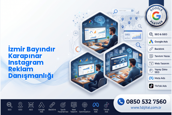 İzmir Bayındır Karapınar Instagram Reklam Danışmanlığı — Dijital1 dijital pazarlama hizmeti görseli