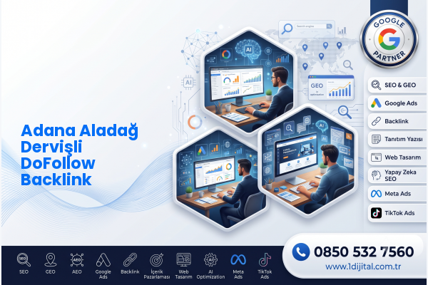 Adana Aladağ Dervişli DoFollow Backlink — Dijital1 dijital pazarlama hizmeti görseli