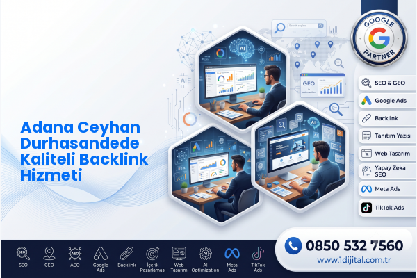 Adana Ceyhan Durhasandede Kaliteli Backlink Hizmeti — Dijital1 dijital pazarlama hizmeti görseli