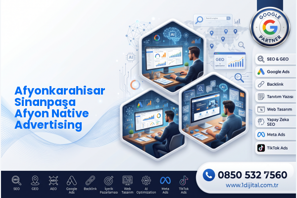 Afyonkarahisar Sinanpaşa Afyon Native Advertising — Dijital1 dijital pazarlama hizmeti görseli