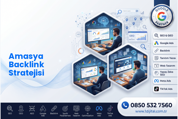 Amasya Backlink Stratejisi — Dijital1 dijital pazarlama hizmeti görseli