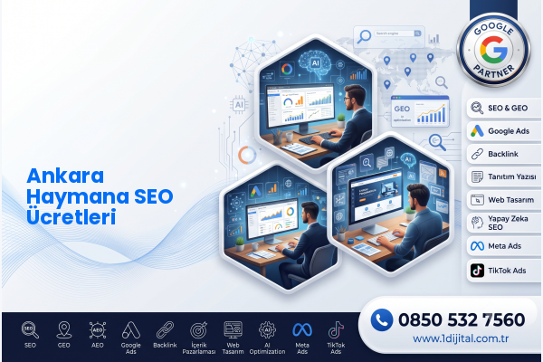 Ankara Haymana SEO Ücretleri — Dijital1 dijital pazarlama hizmeti görseli