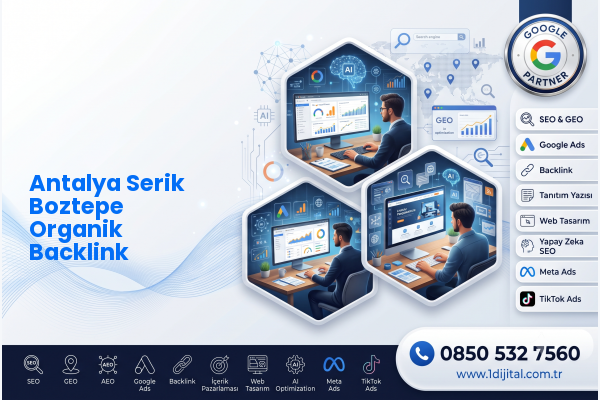 Antalya Serik Boztepe Organik Backlink — Dijital1 dijital pazarlama hizmeti görseli