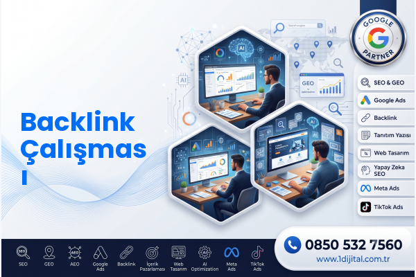 Backlink Çalışması — Dijital1 ilgili dijital pazarlama hizmeti