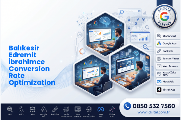 Balıkesir Edremit İbrahimce Conversion Rate Optimization — Dijital1 dijital pazarlama hizmeti görseli