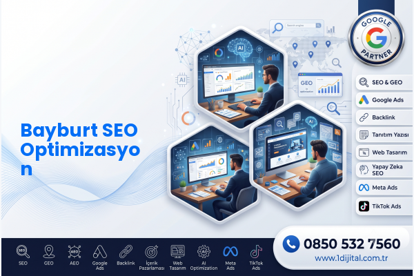 Bayburt SEO Optimizasyon — Dijital1 dijital pazarlama hizmeti görseli
