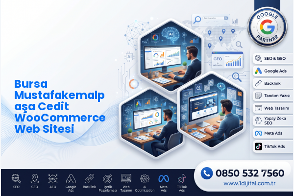 Bursa Mustafakemalpaşa Cedit WooCommerce Web Sitesi — Dijital1 dijital pazarlama hizmeti görseli