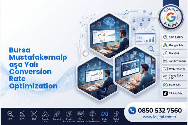 Bursa Mustafakemalpaşa Yalı Conversion Rate Optimization — Dijital1 dijital pazarlama hizmeti görseli