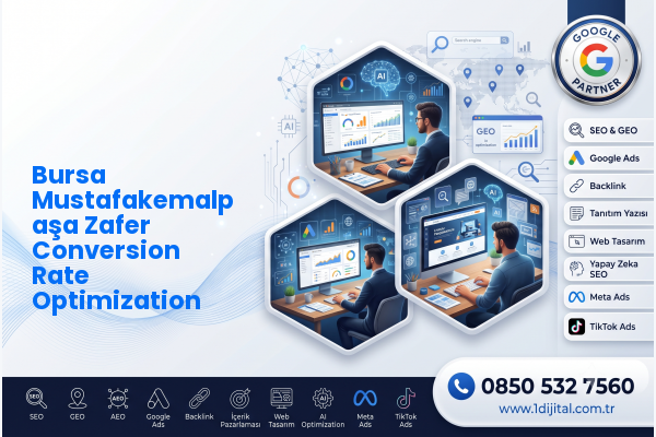 Bursa Mustafakemalpaşa Zafer Conversion Rate Optimization — Dijital1 dijital pazarlama hizmeti görseli