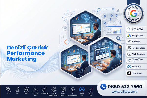 Denizli Çardak Performance Marketing — Dijital1 dijital pazarlama hizmeti görseli