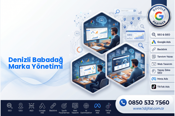 Denizli Babadağ Marka Yönetimi — Dijital1 dijital pazarlama hizmeti görseli