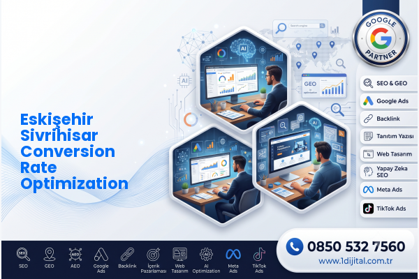 Eskişehir Sivrihisar Conversion Rate Optimization — Dijital1 dijital pazarlama hizmeti görseli