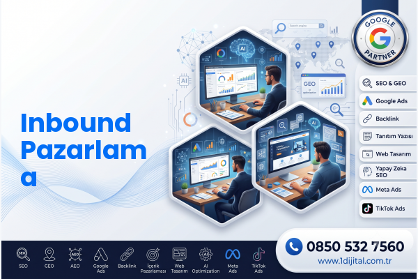Inbound Pazarlama — Dijital1 dijital pazarlama hizmeti görseli