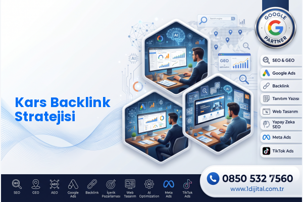 Kars Backlink Stratejisi — Dijital1 dijital pazarlama hizmeti görseli