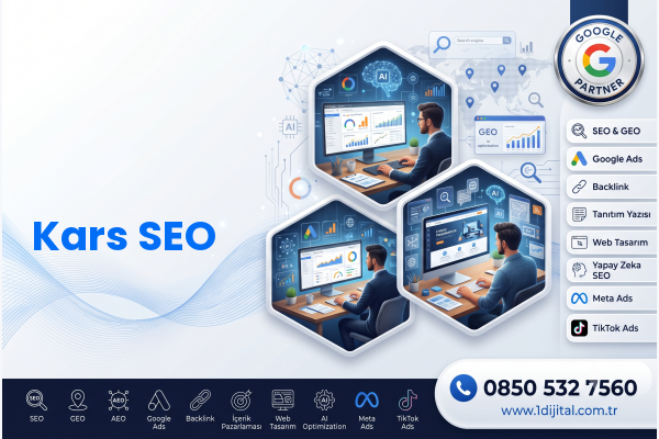 Kars SEO — Dijital1 dijital pazarlama hizmeti görseli