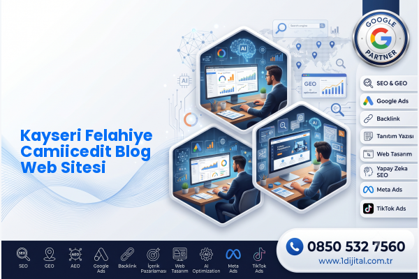 Kayseri Felahiye Camiicedit Blog Web Sitesi — Dijital1 dijital pazarlama hizmeti görseli