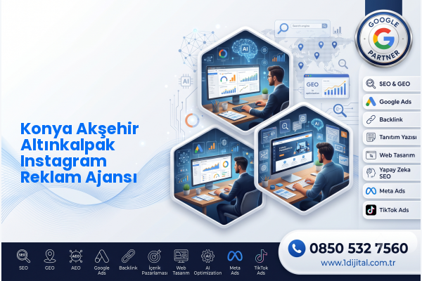 Konya Akşehir Altınkalpak Instagram Reklam Ajansı — Dijital1 dijital pazarlama hizmeti görseli