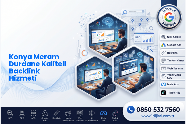 Konya Meram Durdane Kaliteli Backlink Hizmeti — Dijital1 dijital pazarlama hizmeti görseli