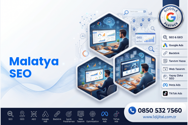 Malatya SEO — Dijital1 dijital pazarlama hizmeti görseli