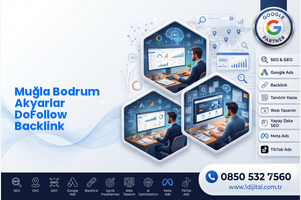 Muğla Bodrum Akyarlar DoFollow Backlink — Dijital1 dijital pazarlama hizmeti görseli