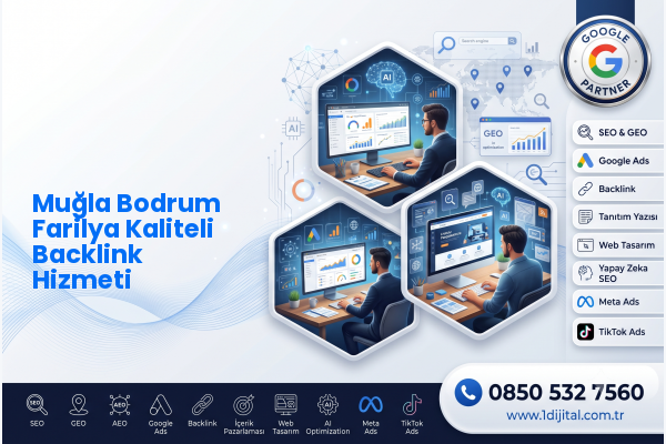 Muğla Bodrum Farilya Kaliteli Backlink Hizmeti — Dijital1 dijital pazarlama hizmeti görseli