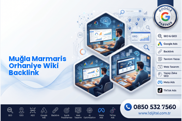 Muğla Marmaris Orhaniye Wiki Backlink — Dijital1 dijital pazarlama hizmeti görseli