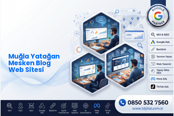 Muğla Yatağan Mesken Blog Web Sitesi — Dijital1 dijital pazarlama hizmeti görseli