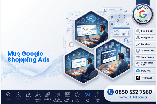 Muş Google Shopping Ads — Dijital1 dijital pazarlama hizmeti görseli