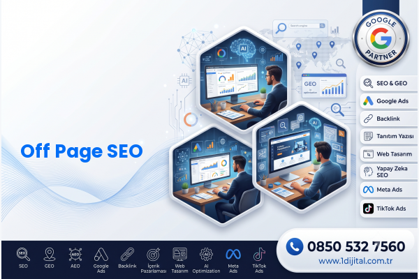 Off Page SEO — Dijital1 dijital pazarlama hizmeti görseli