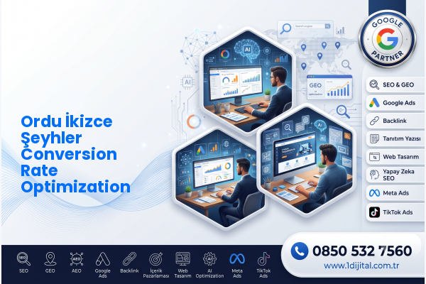 Ordu İkizce Şeyhler Conversion Rate Optimization — Dijital1 dijital pazarlama hizmeti görseli