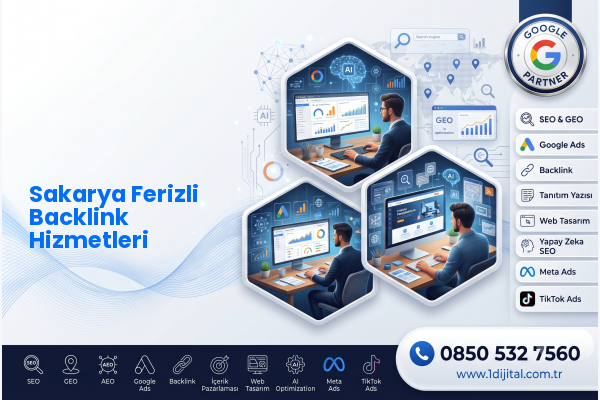 Sakarya Ferizli Backlink Hizmetleri — Dijital1 dijital pazarlama hizmeti görseli