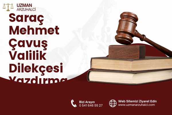 Saraç Mehmet Çavuş Valilik Dilekçesi Yazdırma - Merkez