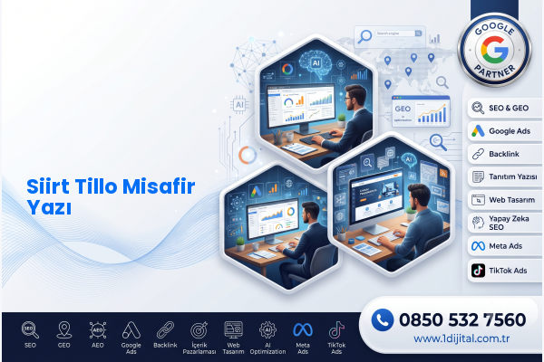 Siirt Tillo Misafir Yazı — Dijital1 dijital pazarlama hizmeti görseli