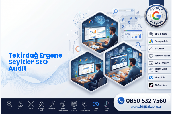 Tekirdağ Ergene Seyitler SEO Audit — Dijital1 dijital pazarlama hizmeti görseli