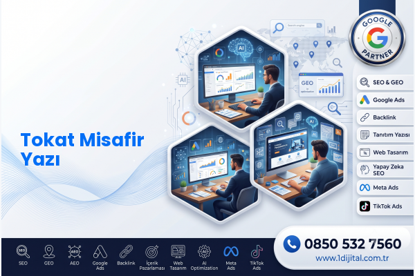 Tokat Misafir Yazı — Dijital1 dijital pazarlama hizmeti görseli
