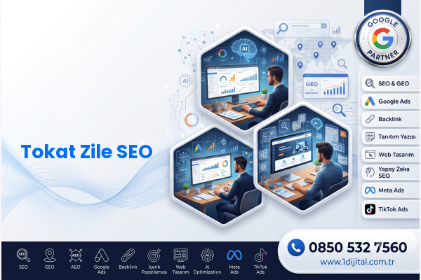Tokat Zile SEO — Dijital1 dijital pazarlama hizmeti görseli