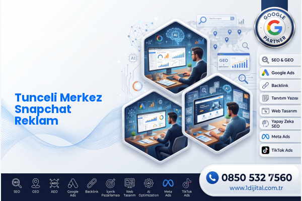 Tunceli Merkez Snapchat Reklam — Dijital1 dijital pazarlama hizmeti görseli
