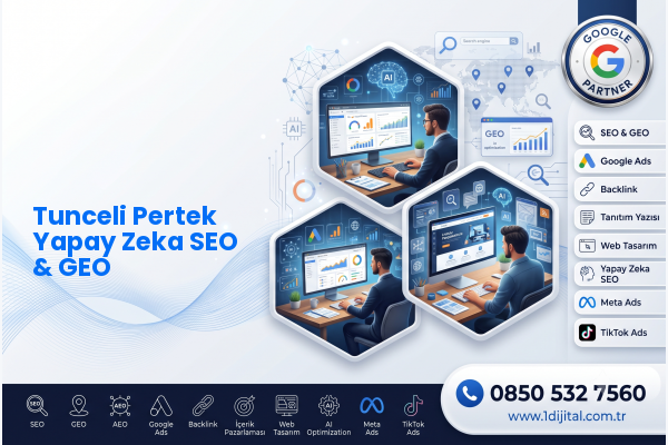 Tunceli Pertek Yapay Zeka SEO & GEO — Dijital1 dijital pazarlama hizmeti görseli