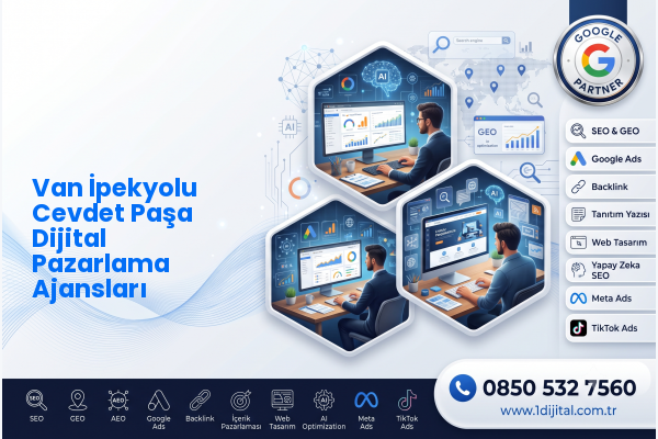 Van İpekyolu Cevdet Paşa Dijital Pazarlama Ajansları — Dijital1 dijital pazarlama hizmeti görseli