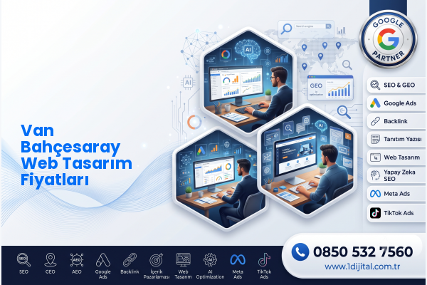 Van Bahçesaray Web Tasarım Fiyatları — Dijital1 dijital pazarlama hizmeti görseli