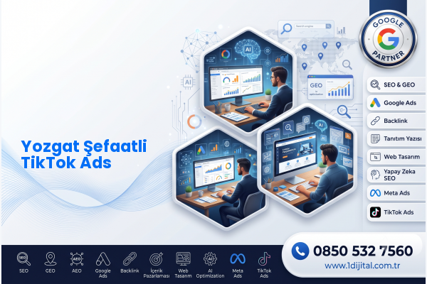 Yozgat Şefaatli TikTok Ads — Dijital1 dijital pazarlama hizmeti görseli