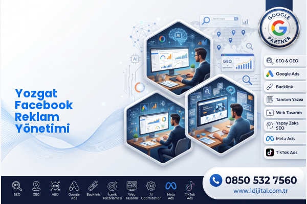 Yozgat Facebook Reklam Yönetimi — Dijital1 dijital pazarlama hizmeti görseli