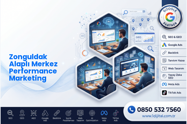 Zonguldak Alaplı Merkez Performance Marketing — Dijital1 dijital pazarlama hizmeti görseli